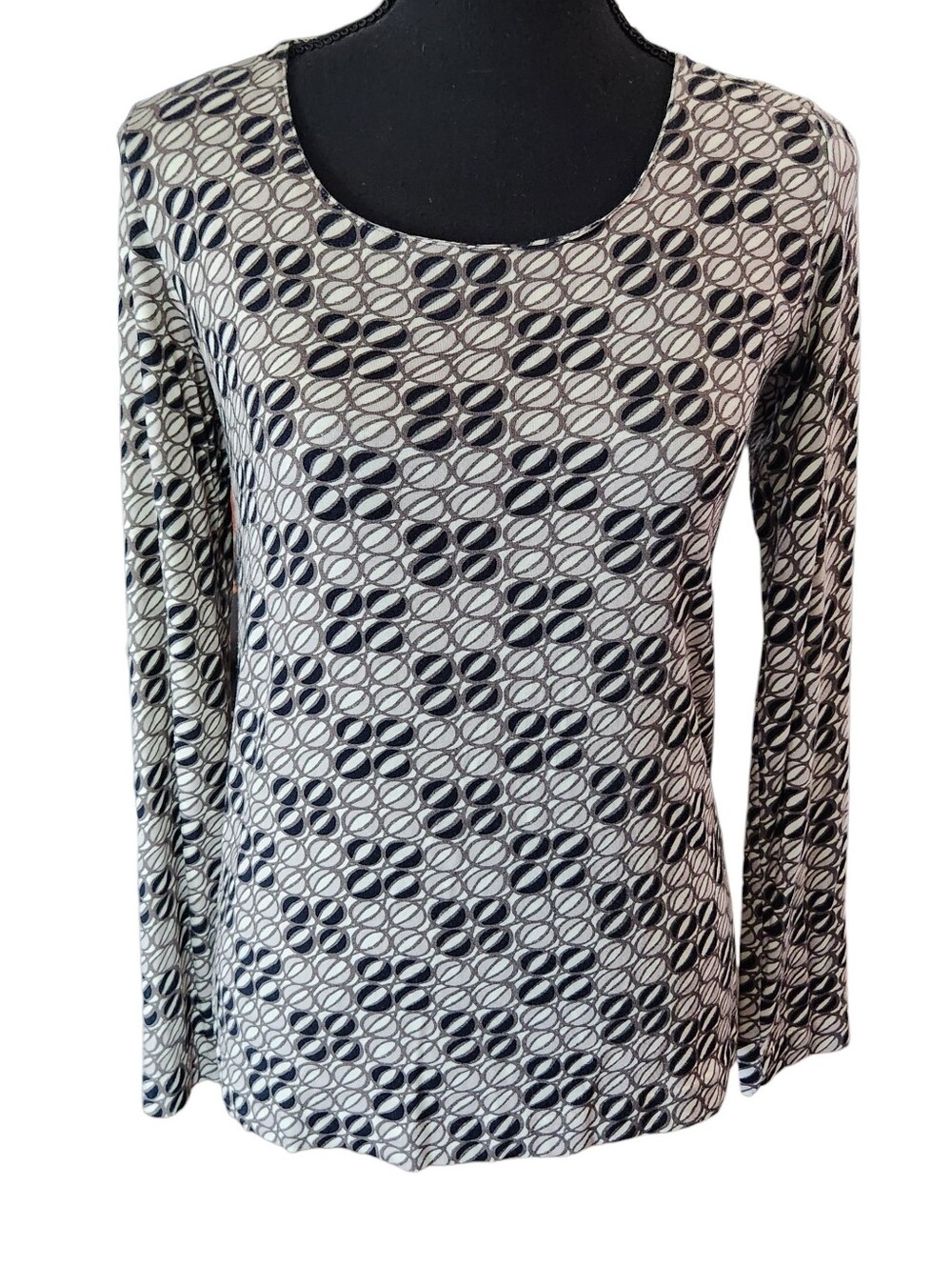 Piazza Sempione Viscose Blend Stretchy Shirt Blouse Italian Brand